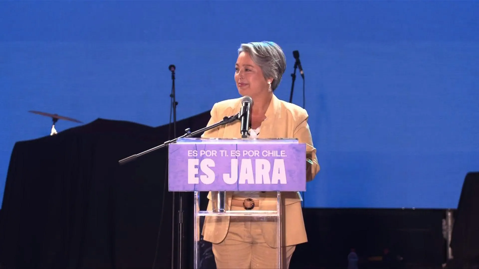 Chilijska kandydatka na prezydenta Jeanette Jara organizuje ostatnie wydarzenie kampanijne w Valparaiso