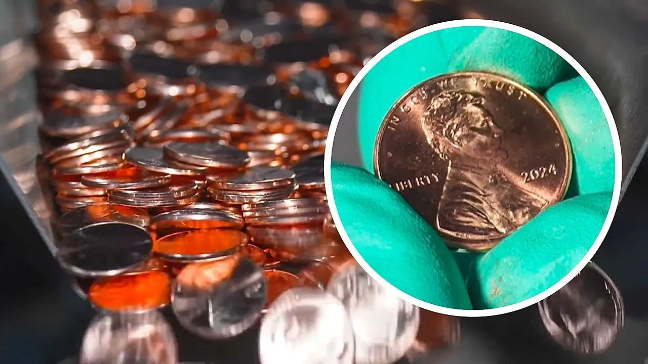 US Mint presses final pennies as one-cent coin gets canceled
