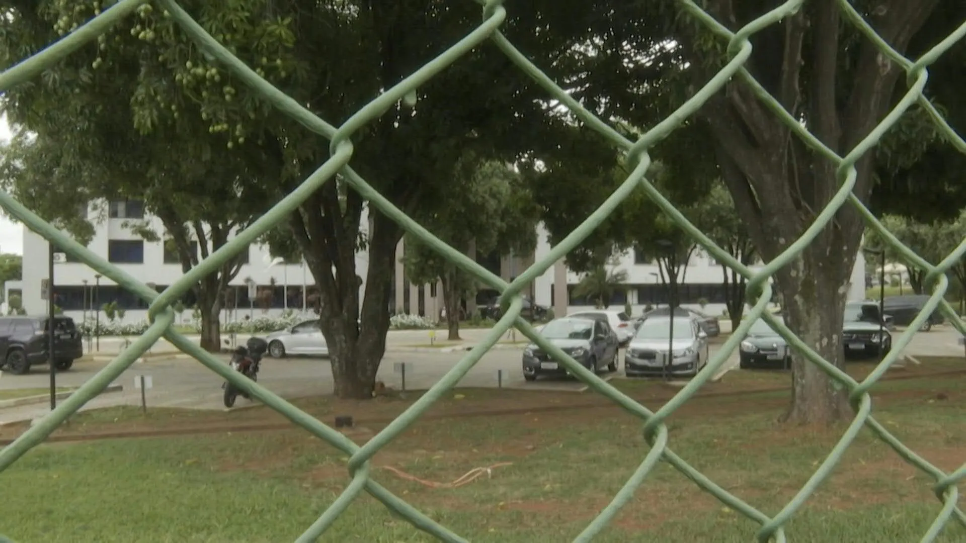 Instalación de detención de Brasil cuando el ex presidente Bolsonaro es enviado a prisión