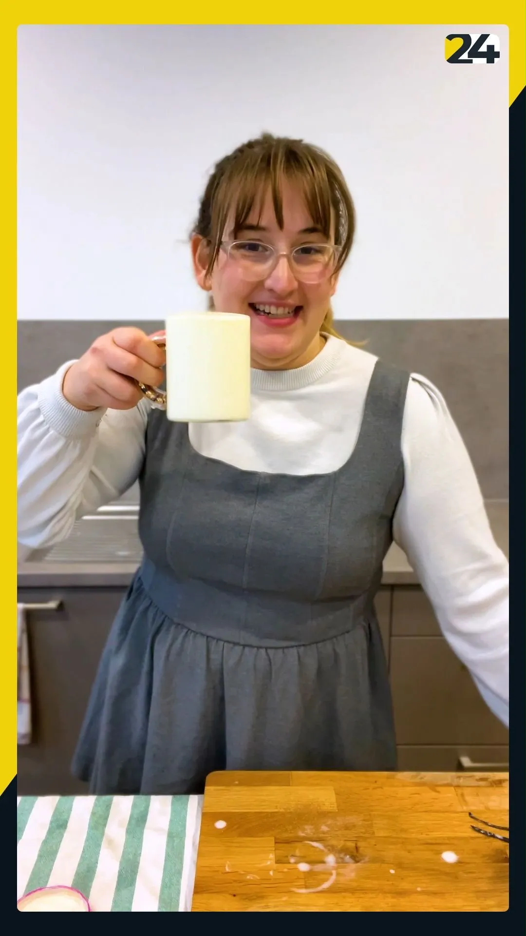 Drink der Woche: Heiße weiße Orangenschokolade