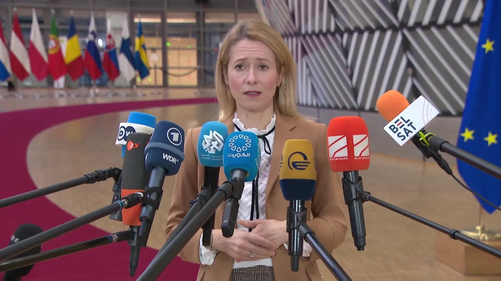 Предстоящая неделя может быть 'переломной' для дипломатии Украины, говорит Каллас из ЕС