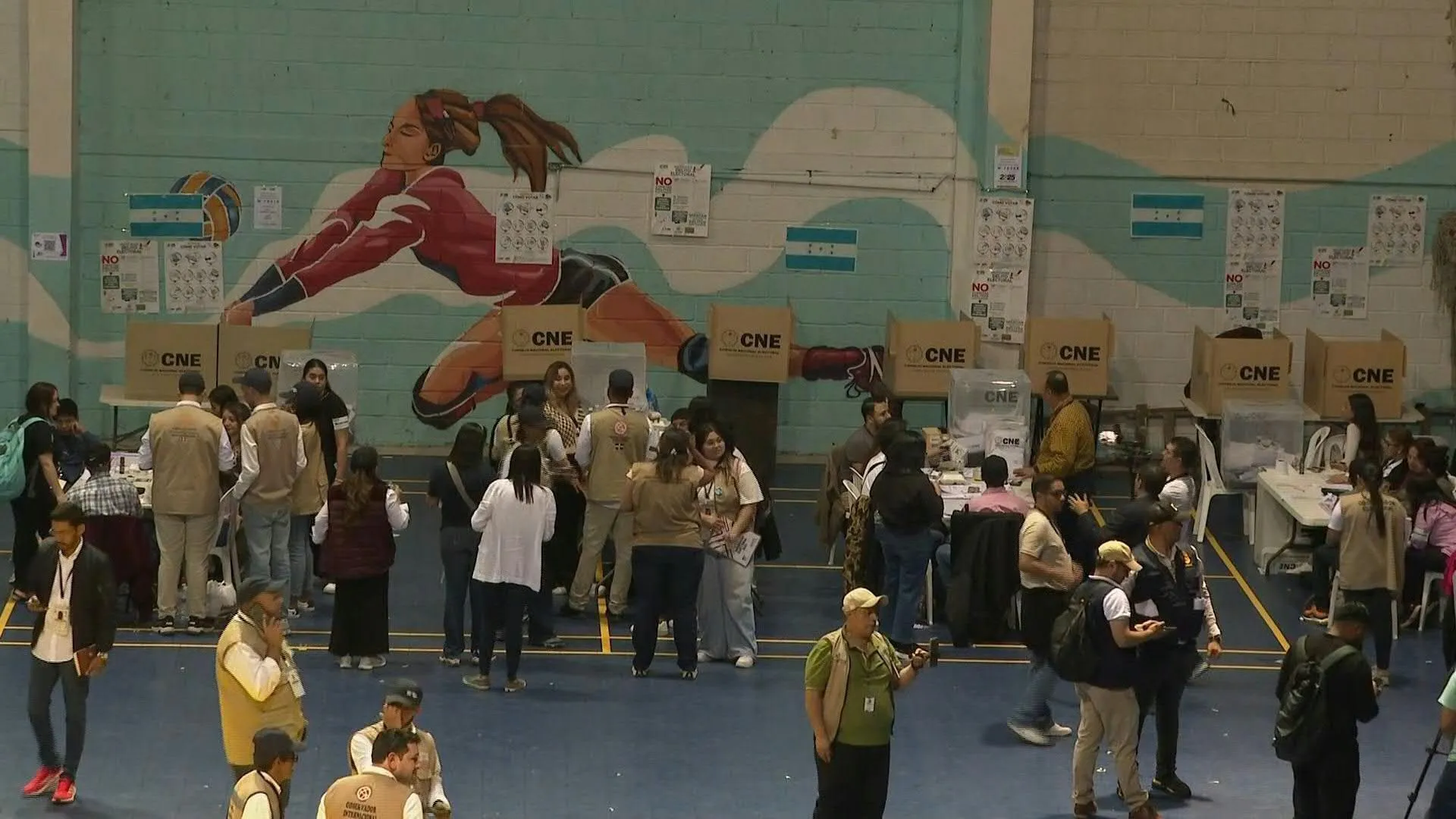 Última hora de votación en las elecciones presidenciales de Honduras