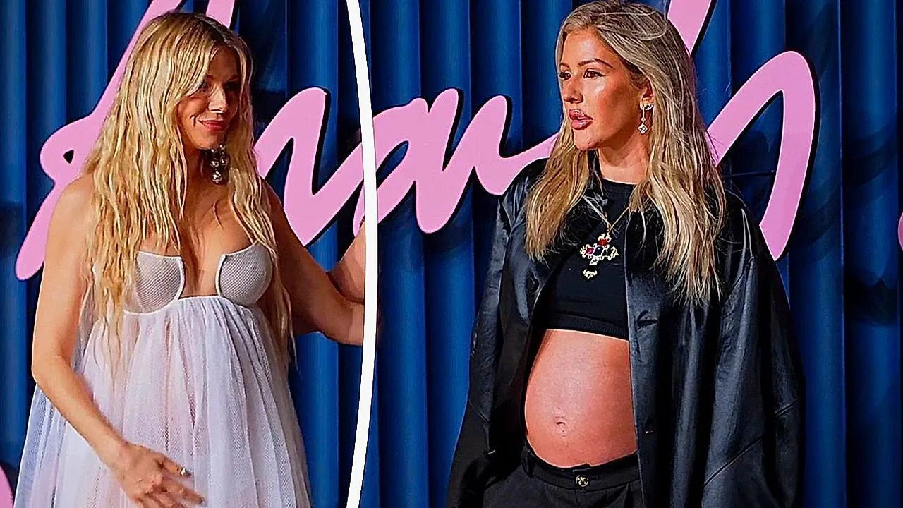 Ellie Goulding en Sienna Miller onthullen babybultjes op de Fashion Awards 2025 in Londen