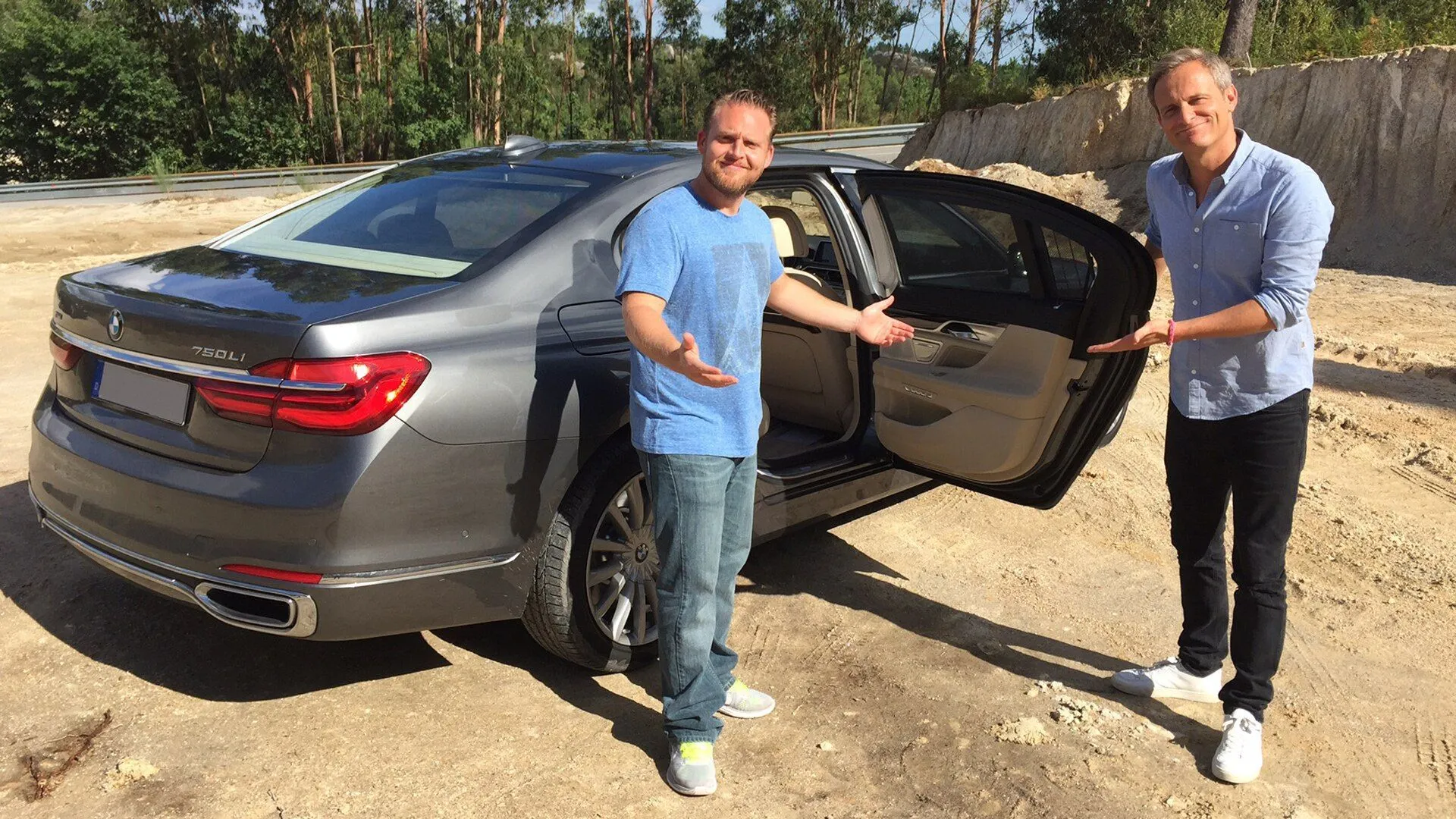 Axel Stein und Matthias Malmedie testen den neuen 7er BMW (Folge 336)