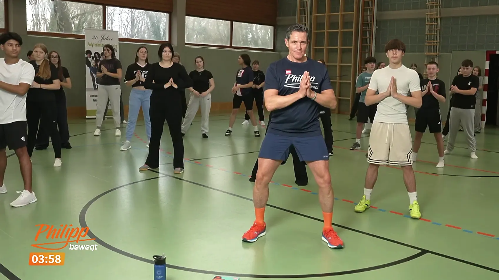 Philipp bewegt Schule am Mittwoch: Zu Gast in der PTS Himberg