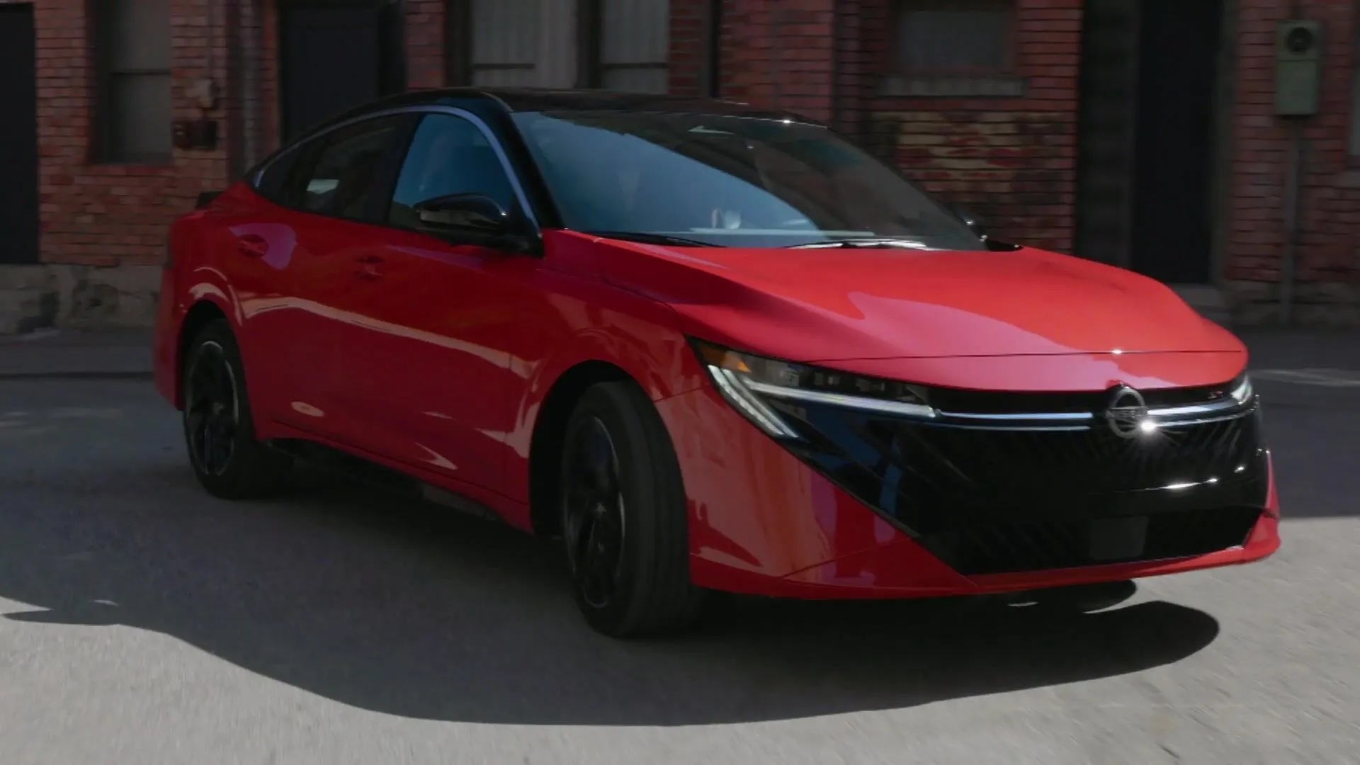 Nouvelle vidéo de conduite de la Nissan Sentra 2026