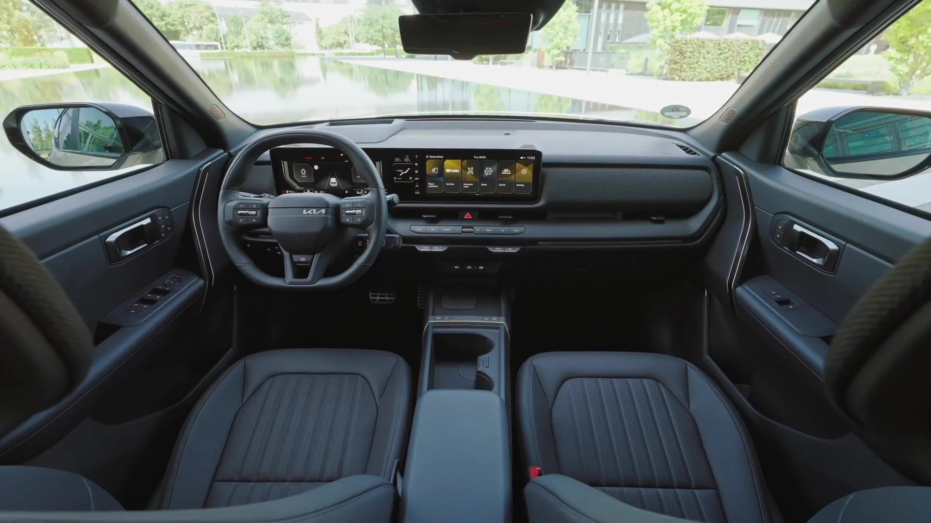 The Kia Seltos - Modern High-Tech Interior, High Seating Comfort, XXL Luggage Compartment