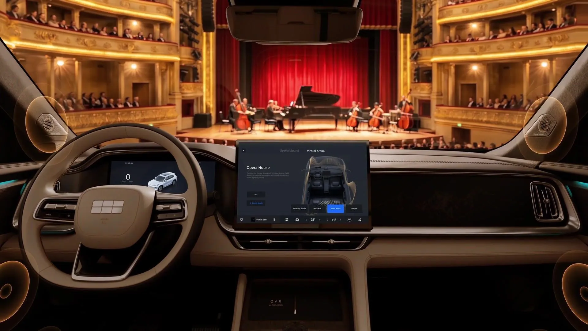 Geely Monjaro EM-i Infotainment