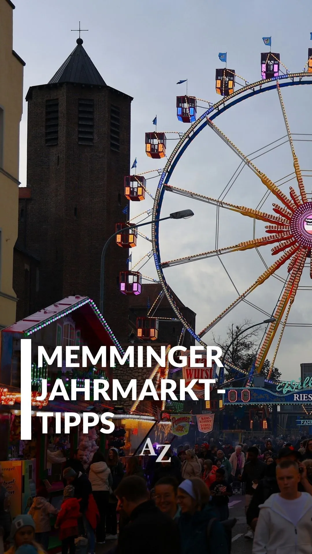 Das beste Essen auf dem Memminger Jahrmarkt