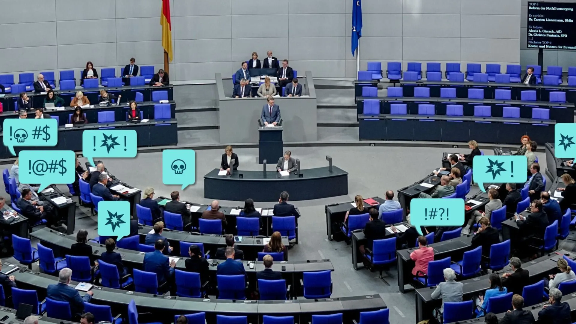 Bundestag: Provokation für Klicks?