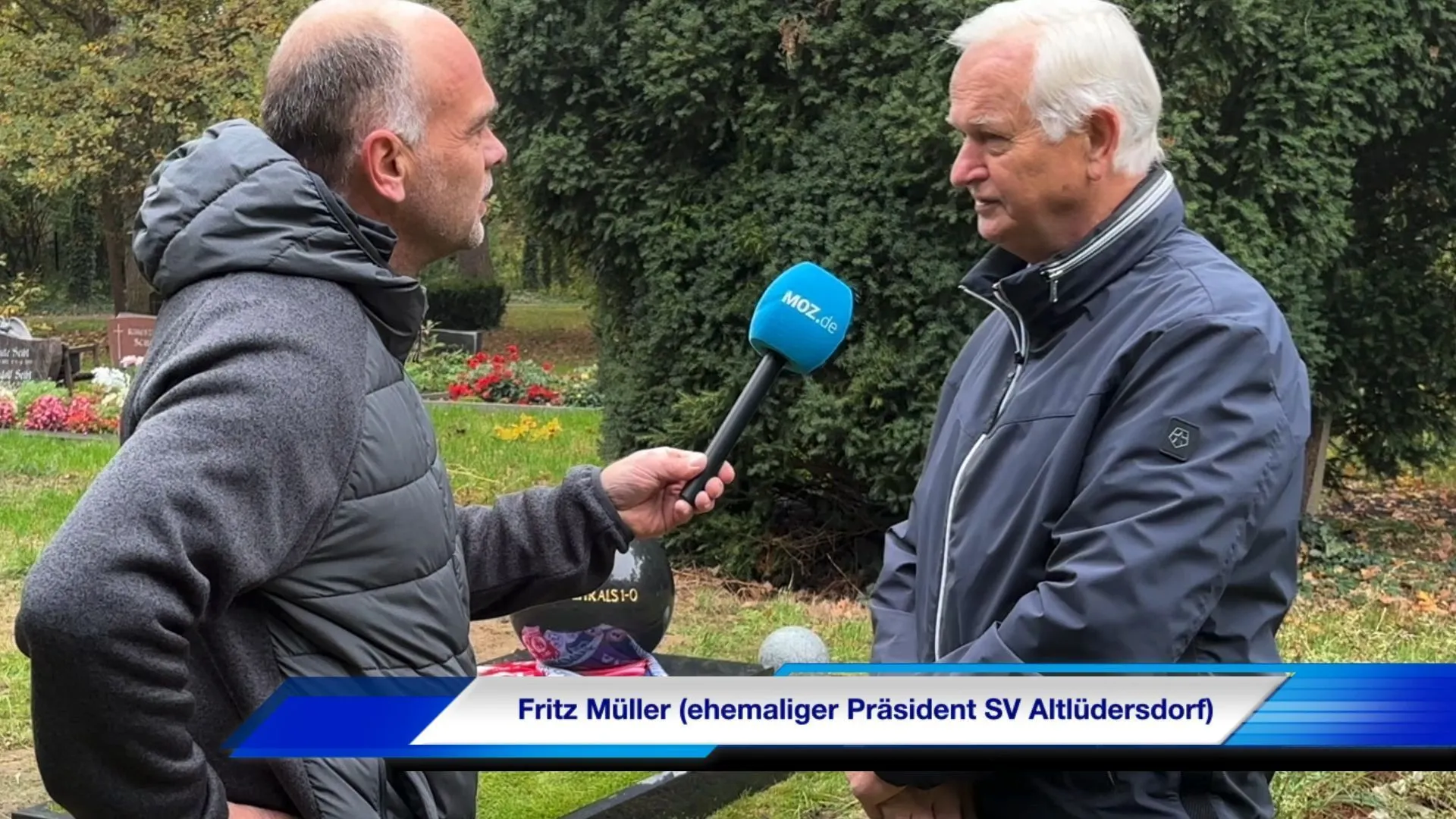 Fußball in Brandenburg: Ehemalige Vereinspräsidenten von Trainer-Legende Hans Oertwig