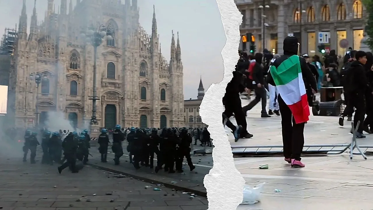 Meloni envia 500 soldados a Milão à medida que os protestos na Itália se tornam violentos