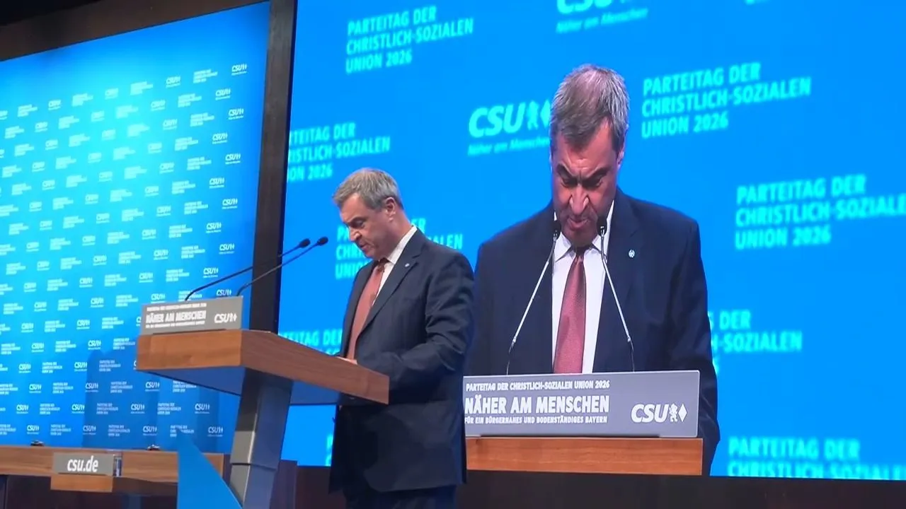 Söder beim CSU-Parteitag: Hinweise auf Aigners Kandidatur?