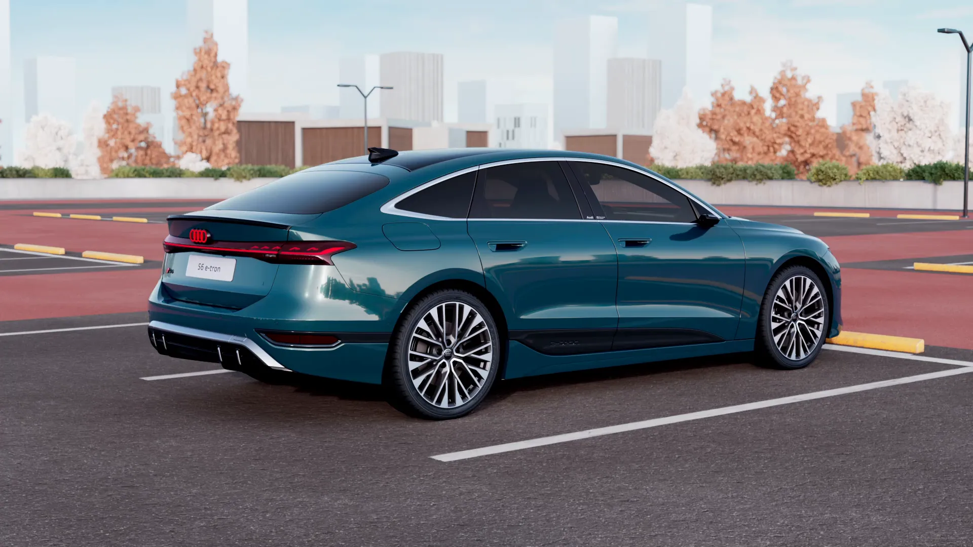 Audi S6 Sportback e-tron – Premium Platform Electric – Animation