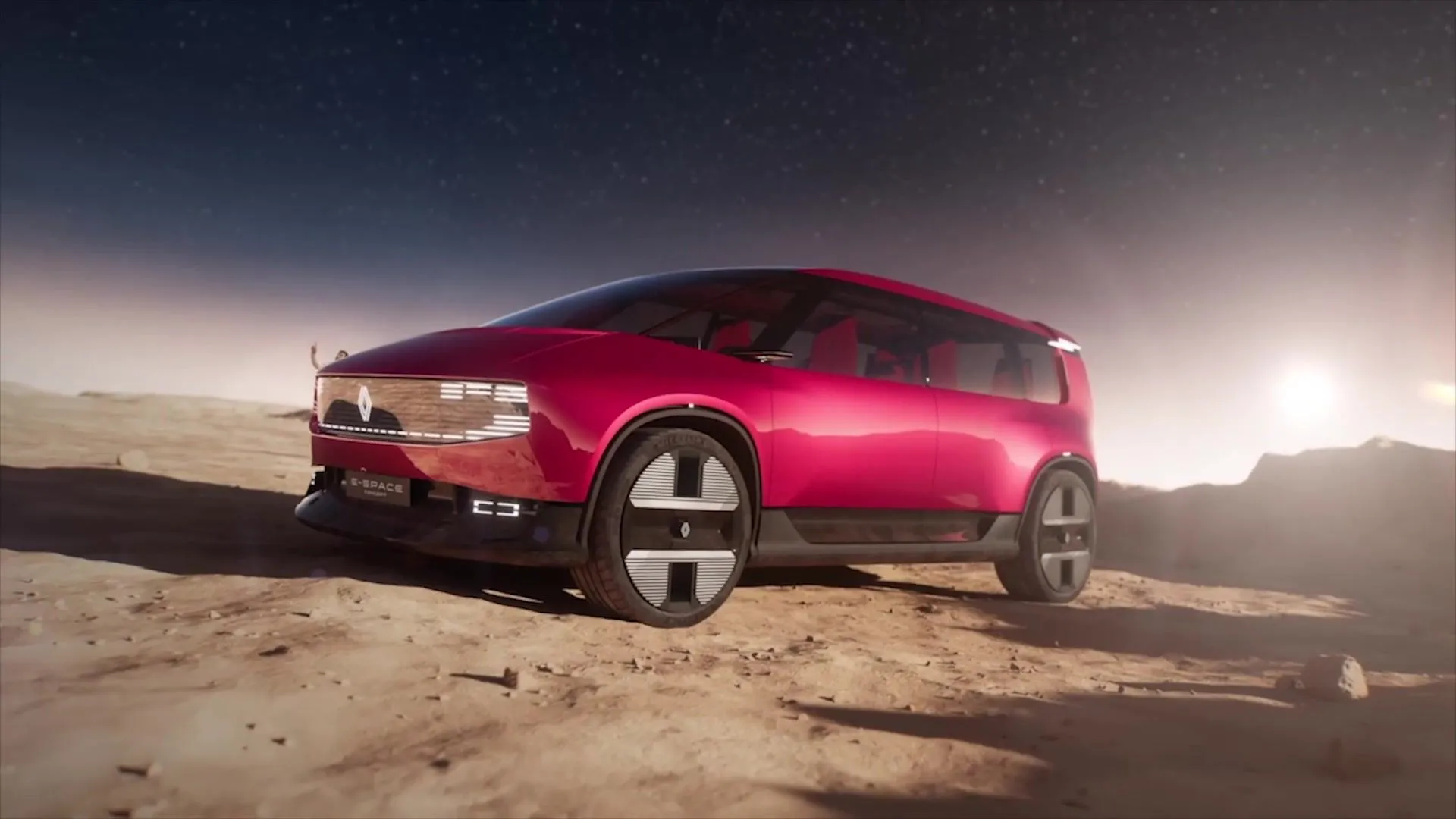 Renault E-Space concept - Infotainment and Modularity